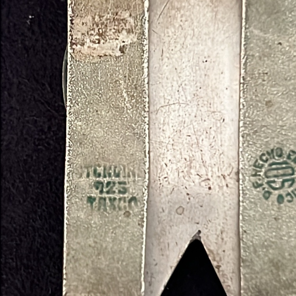 Vintage Taxco Sterling Silver money clip